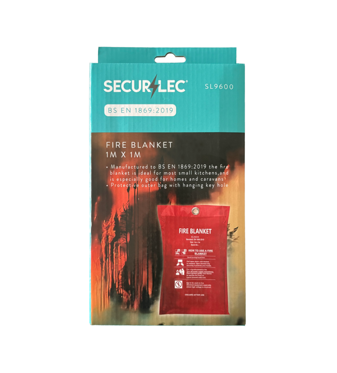 Securlec Fire Blanket 1m x 1m