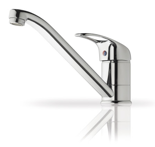 Pyramis Vera Stainless Steel Bowl Sink & Tap 860 x 500cm Single