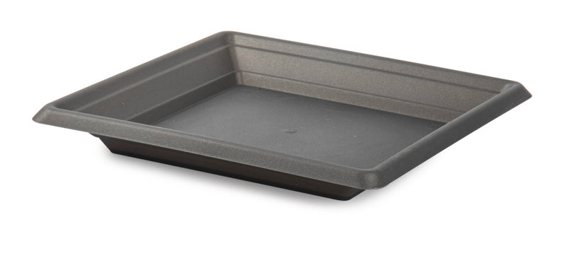Plasticforte Square Saucer Anthracite 30cm