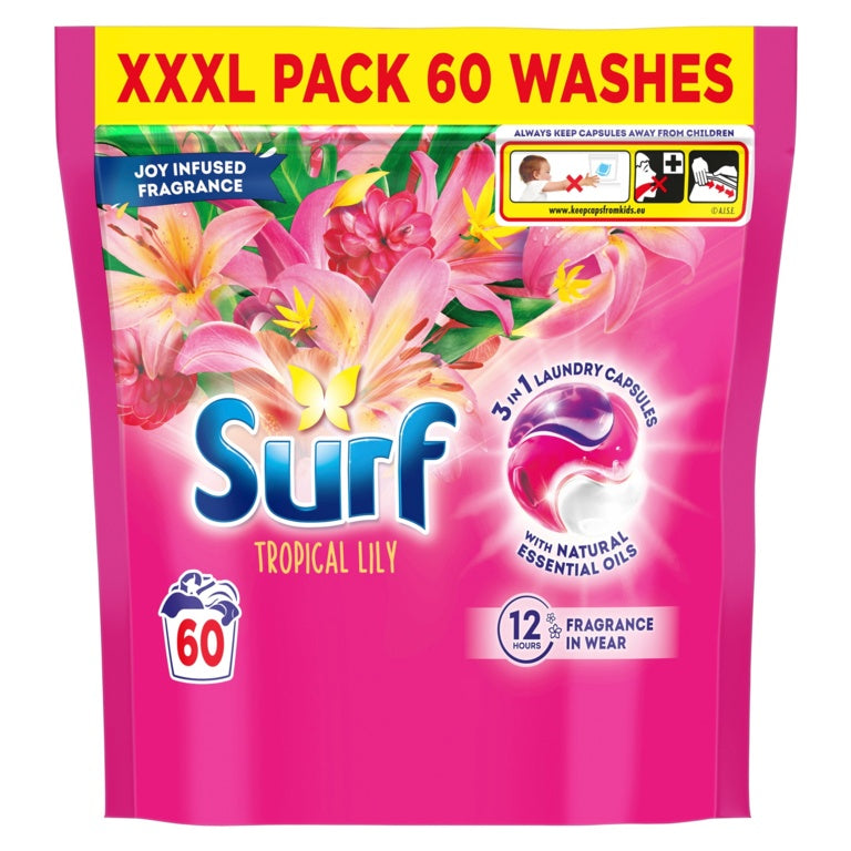 Surf Laundry Capsules 60 Wash Tropical Oasis