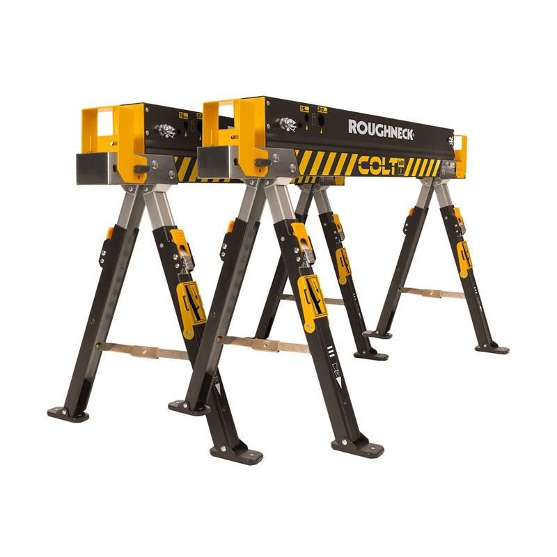 Roughneck COLT 600E Sawhorse (Twin Pack) Roughneck - RockBottom Nothampton