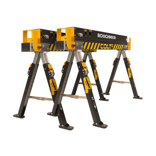 Roughneck COLT 600E Sawhorse (Twin Pack) Roughneck - RockBottom Nothampton