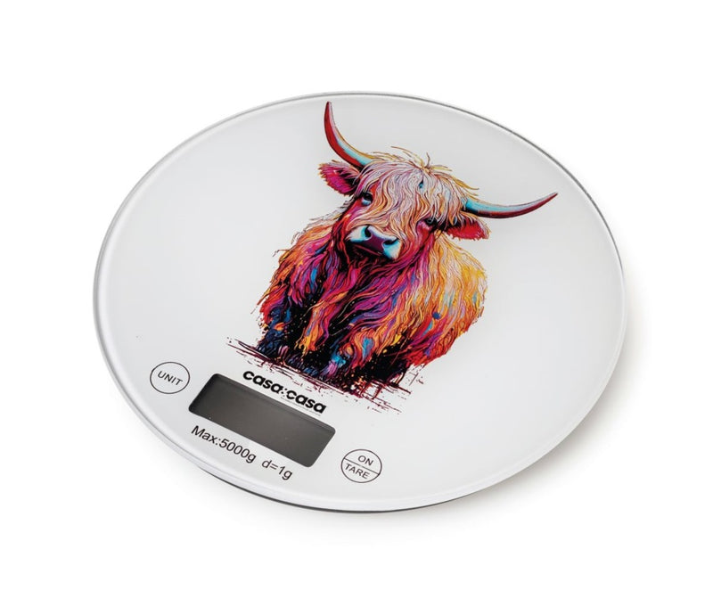 Casa & Casa Electronic Kitchen Scale Hairy Cow