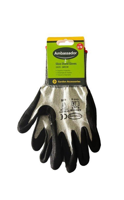 Ambassador Slice-Shield Gloves 8/M