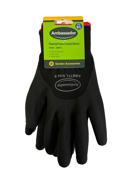 Ambassador Thermal Foam Coated Gloves 9/L