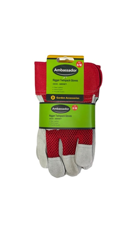 Ambassador Rigger Twinpack Gloves 8/M