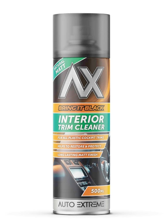 Ax Bring It Black Interior Trim Cleaner 500ml Natural Matt
