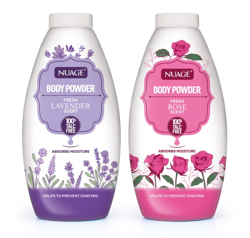 Nuage Body Powder (Talc Free) Lavender or Rose 250g