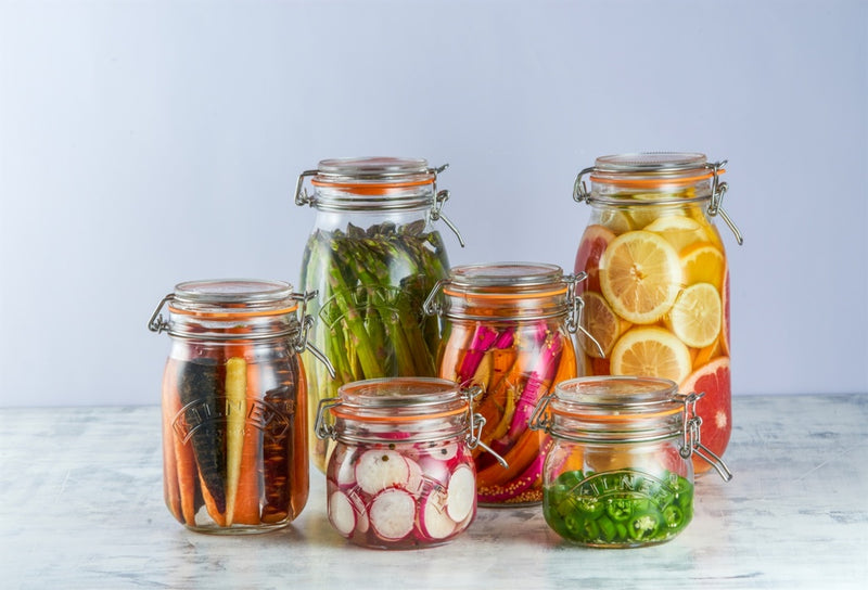 Kilner Clip Top Jar - Round 2L Box 4