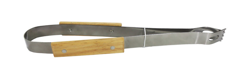 Pagoda Wooden Barbecue Tongs 2 x 34cm