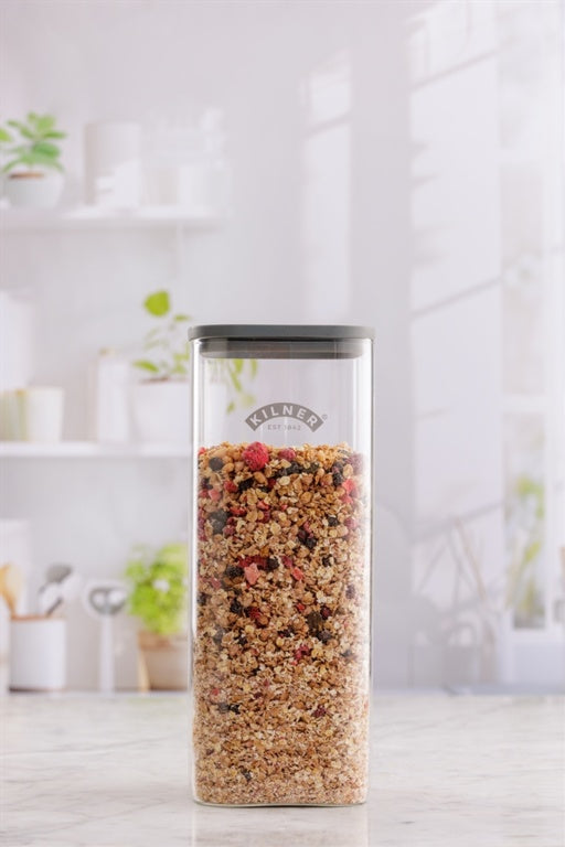 Kilner Fresh Storage Square Jar 3.5L