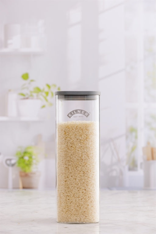 Kilner New Fresh Storage Square Jar 2L