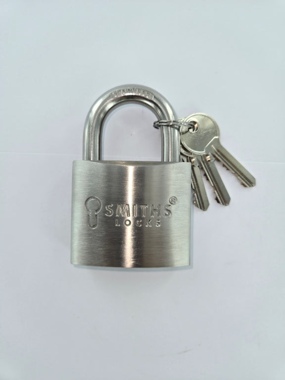 Smiths Locks Stainless Steel Padlock 60mm
