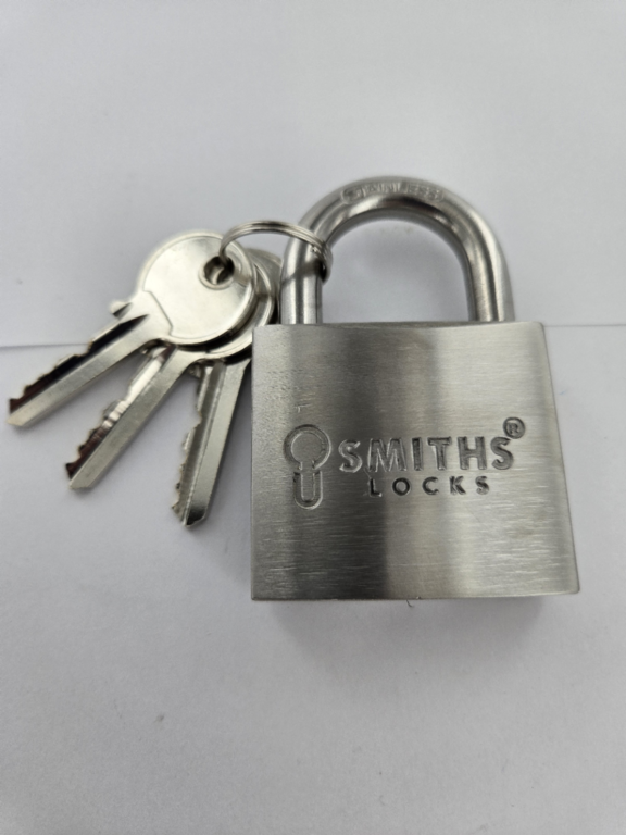 Smiths Locks Stainless Steel Padlock 50mm