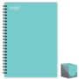 I G Design A5 Twin Wiro Notebook Blue