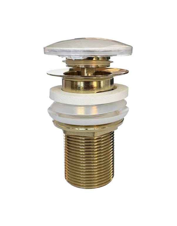 Securplumb Basin Waste Brushed Brass 89mm x 32mm