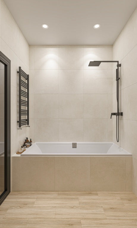 Golden Tile Ivory Porcelain Floor & Wall Tile 600 x 600 x 8mm 1.44m2