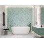 Golden Tile Vintage Ceramic Wall Tile 300 x 100 x 7mm 0.84m2 Light Green