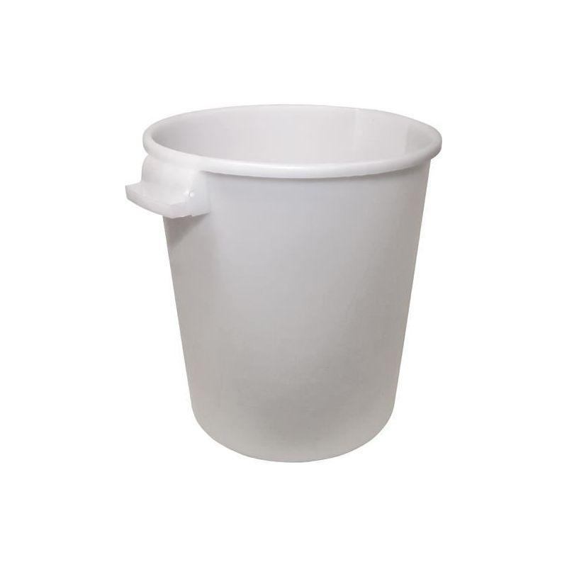 Faithfull Builder's Bucket 50 litre (10 gallon) - White Faithfull - RockBottom Northampton