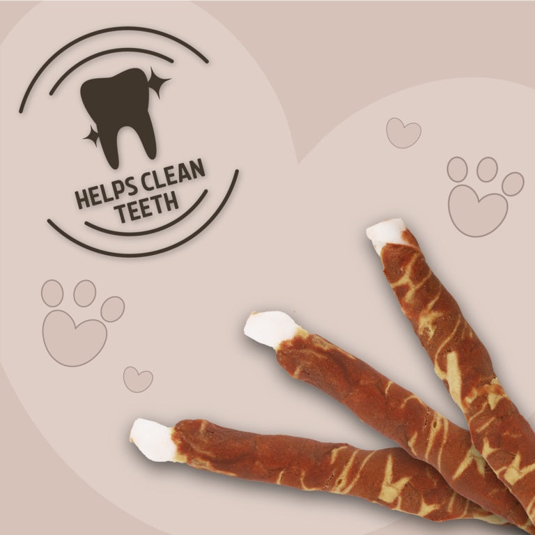 ROSEWOOD Steak Sticks Beef & Pollock Dog Treats Pack 3 Large
