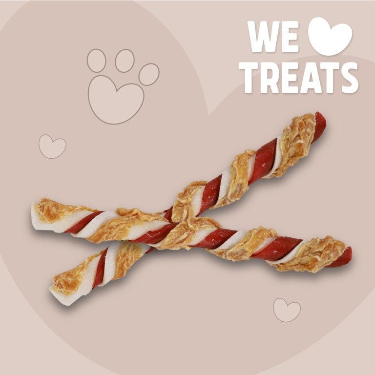 ROSEWOOD Trio Sticks With Chicken Dog Treats Large