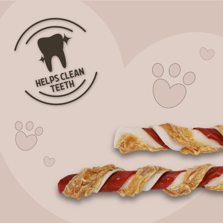 ROSEWOOD Trio Sticks With Chicken Dog Treats Large