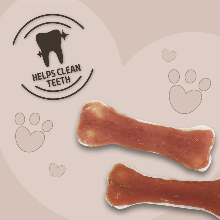 ROSEWOOD Chewy Bones With Duck Medium