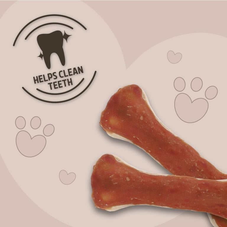 ROSEWOOD Chewy Bone With Duck Large