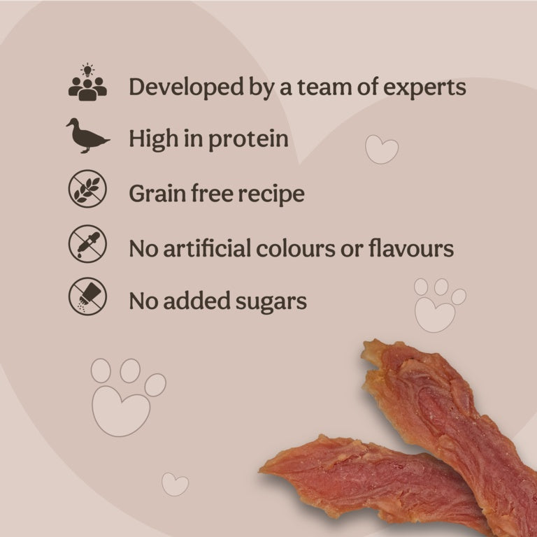 ROSEWOOD Duck Fillets Dog Treats Medium