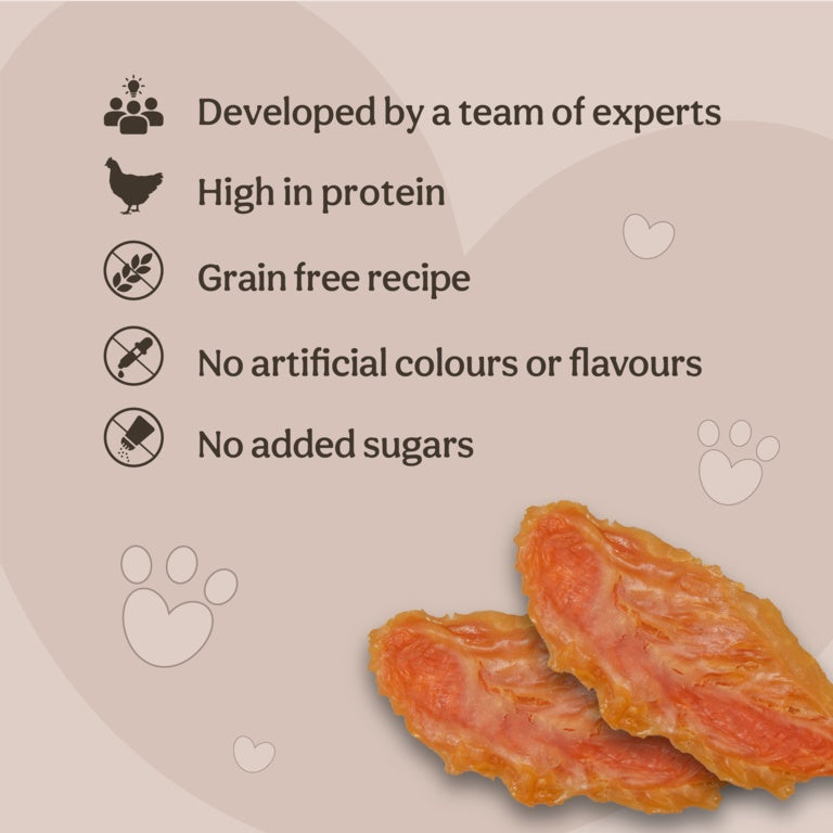 ROSEWOOD Chicken Fillets Dog Treats Large