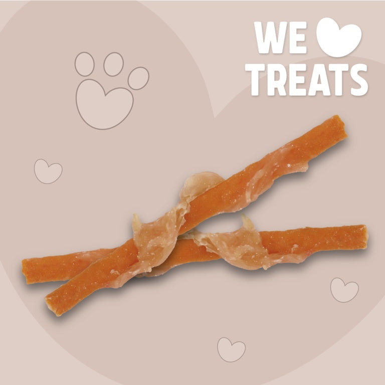 ROSEWOOD Chicken Wrapped Carrot Sticks 80g