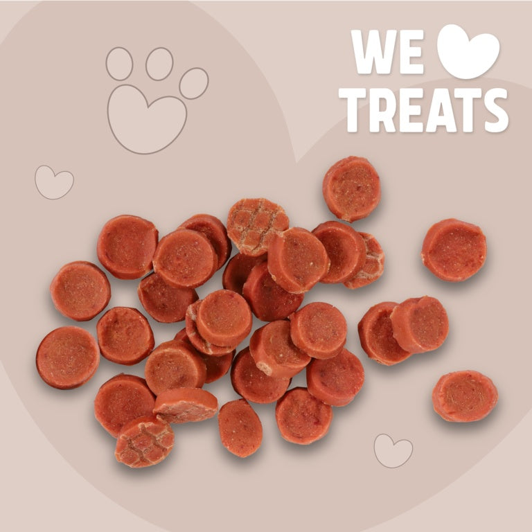 ROSEWOOD Duck Coins Dog Treats 100g