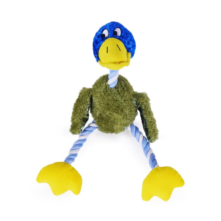 ROSEWOOD Mister Twister Delia Duck Dog Toy