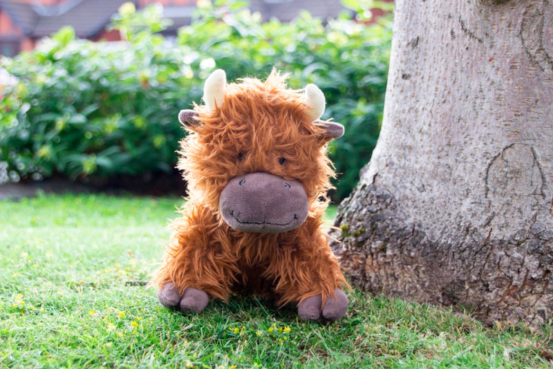 ROSEWOOD Tough Rope Core Cow Dog Toy