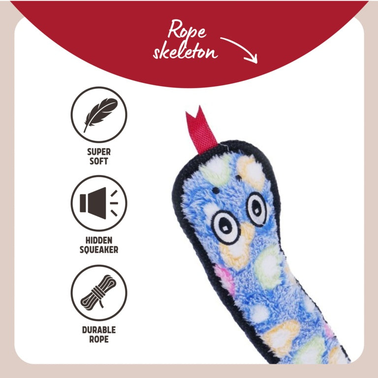 ROSEWOOD Super Tough Snake Dog Toy