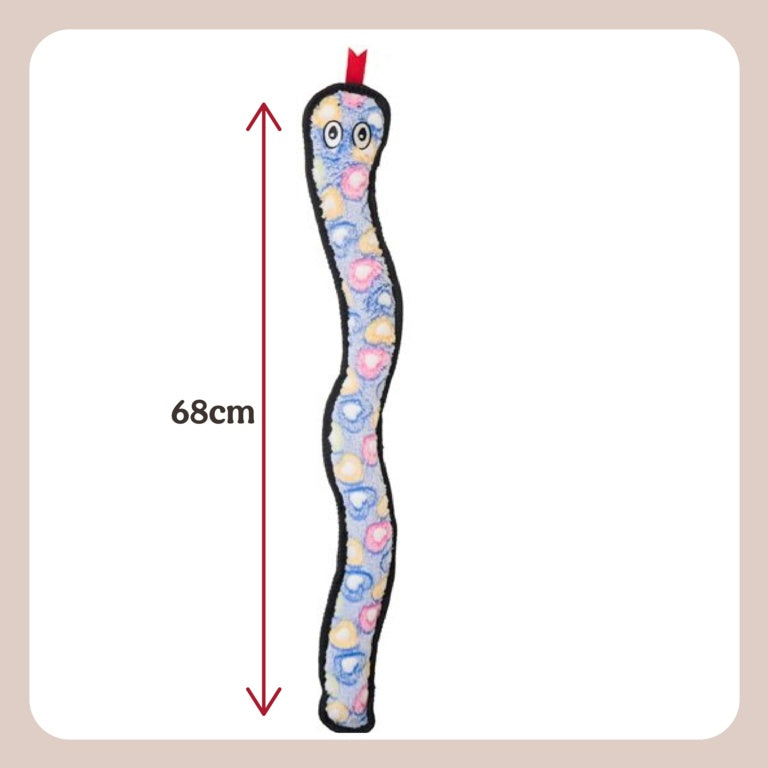 ROSEWOOD Super Tough Snake Dog Toy