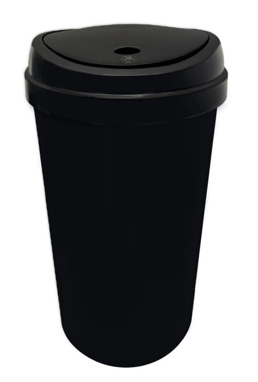 TML Touch Top Bin Black 50L