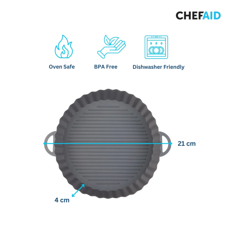 Chef Aid Silicone Air Fryer Liner Round