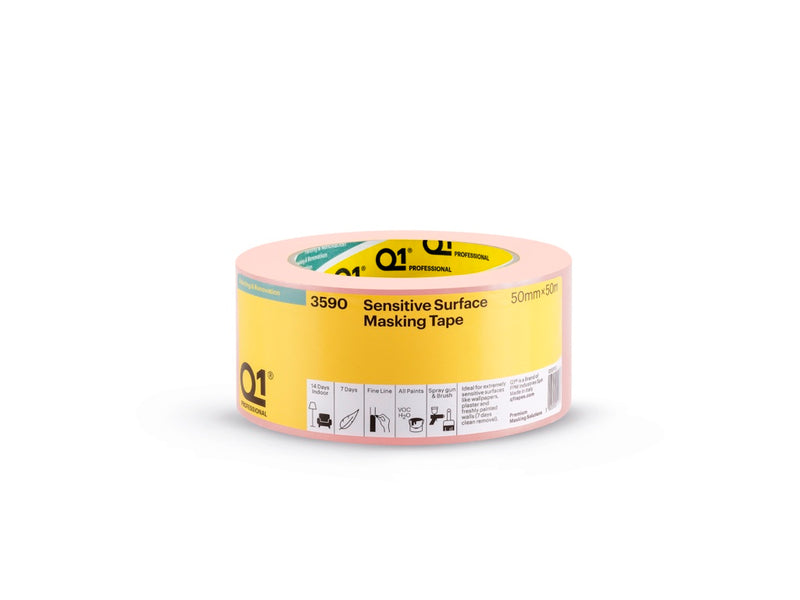 Q1 Sensitive Masking Tape 50mm x 50m