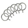 Jones Interiors Cosmos Rings Chrome Pack 6