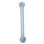 Securit Stainless Steel Grab Rail White 25 x 305