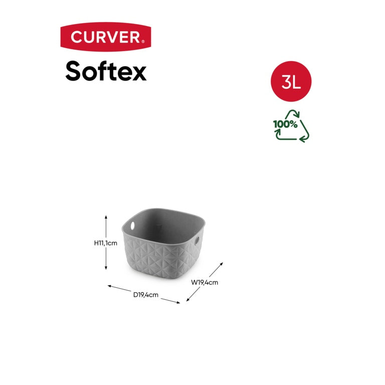 Curver Softex Basket Taupe XS 3L
