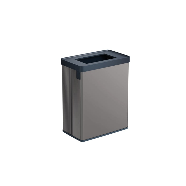 Curver Verto Recycle Bin Metallic Grey 54L