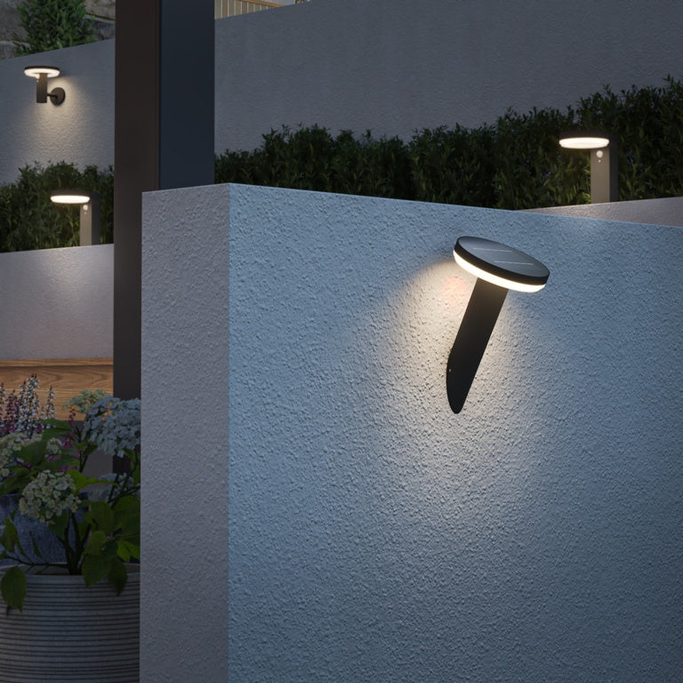 4Lite Antheia Solar Slanted Wall Light