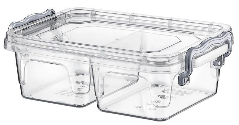 Hobbylife Rectangular Divided Multi Box 0.5L