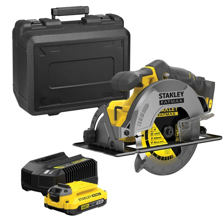Stanley V20 Brushed 165mm Circular Saw 18v