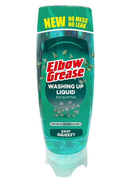 Elbow Grease Washing Up Liquid 450ml Eucalyptus