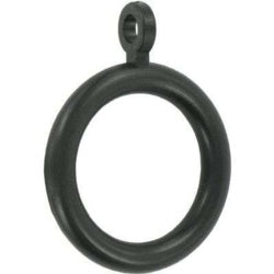 Securpak Curtain Ring Eye Black 35mm Pack 4