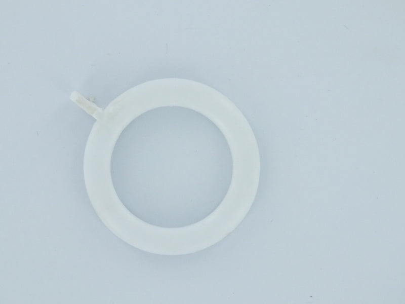 Securpak Curtain Pole Ring White 28mm 4 Pack