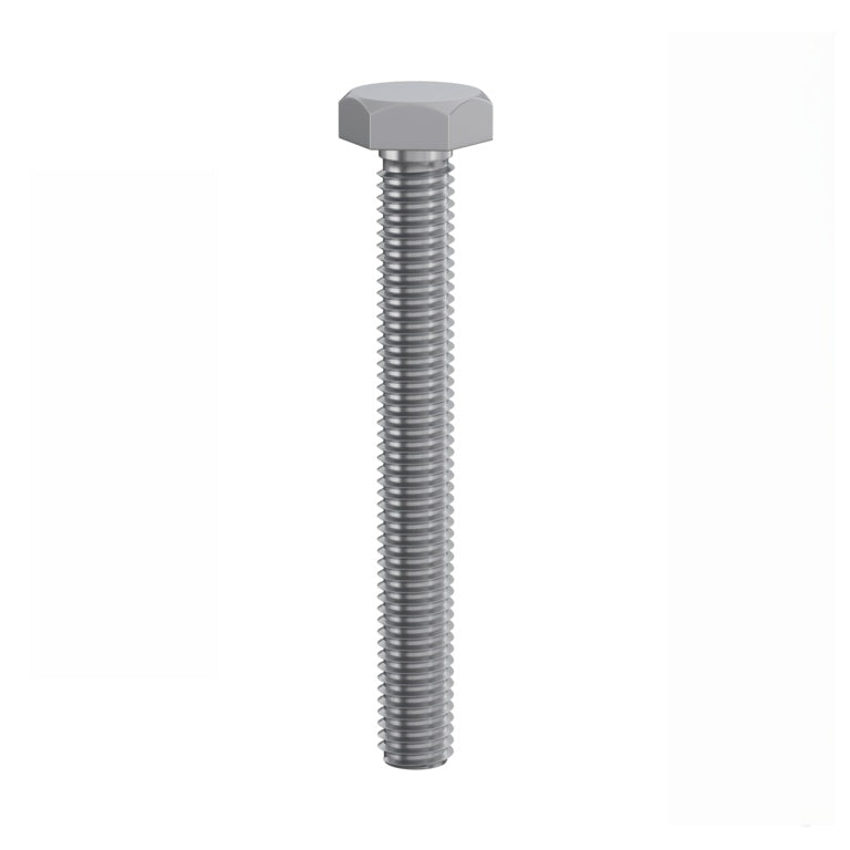 Securpak Hex Head Set Screws M6x50mm 4 Pack
